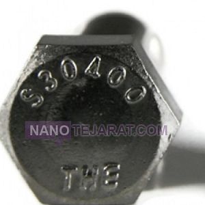 304 Steel hex bolt 304 Steel hex bolt